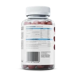 Osavi Ashwagandha, 375 mg, żelki o smaku wiśniowym, 90 szt.
