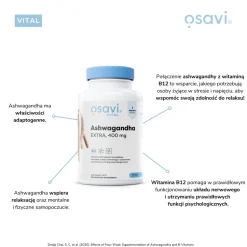 Osavi Ashwagandha, 400 mg, kapsułki twarde, 120 szt.