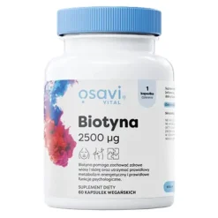 Osavi Biotyna 2500 μg, kapsułki twarde, 60 szt.
