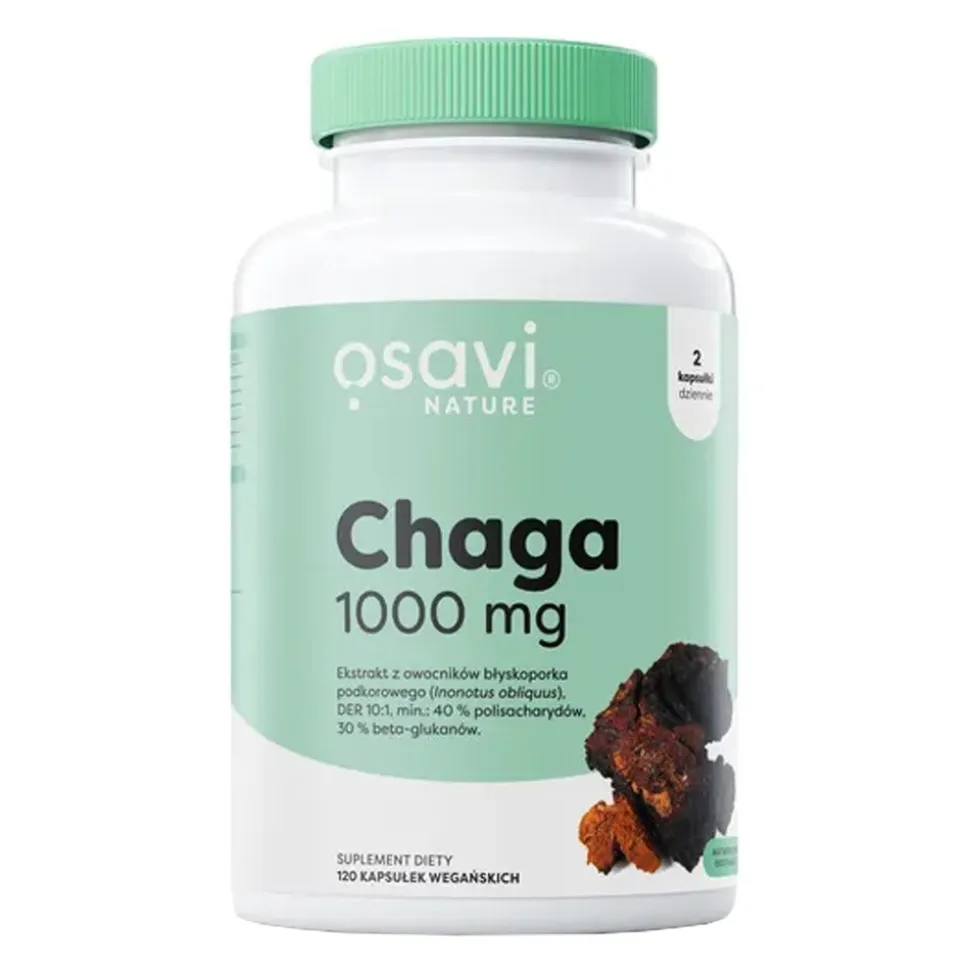 Osavi Chaga 1000 mg, kapsułki, 120 szt.