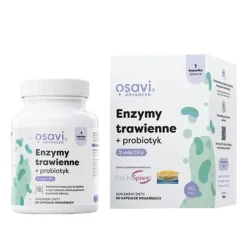 Osavi Enzymy Trawienne + Probiotyk, kapsułki, 60 szt.