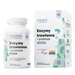 Osavi Enzymy Trawienne + Probiotyk, kapsułki, 120 szt.