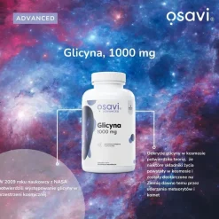 Osavi Glicyna 1000 mg, kapsułki twarde, 120 szt.