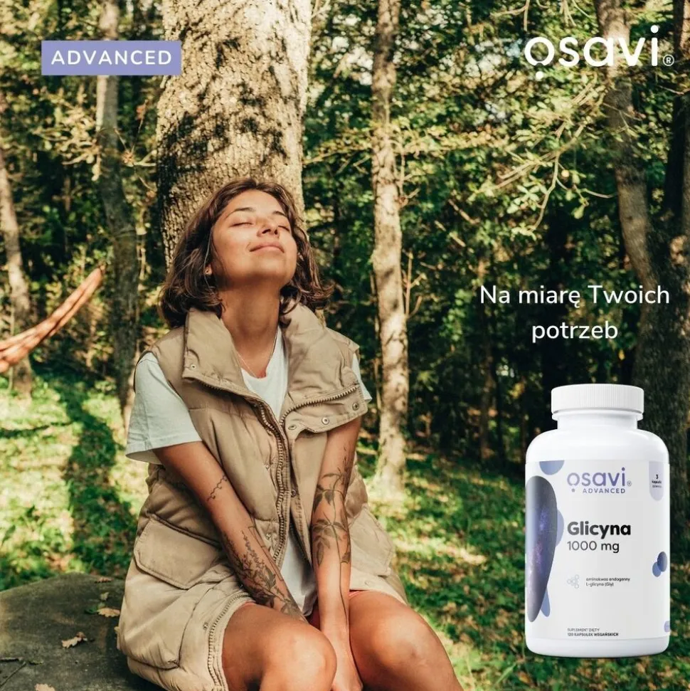 Osavi Glicyna 1000 mg, kapsułki twarde, 60 szt.
