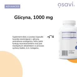 Osavi Glicyna 1000 mg, kapsułki twarde, 60 szt.
