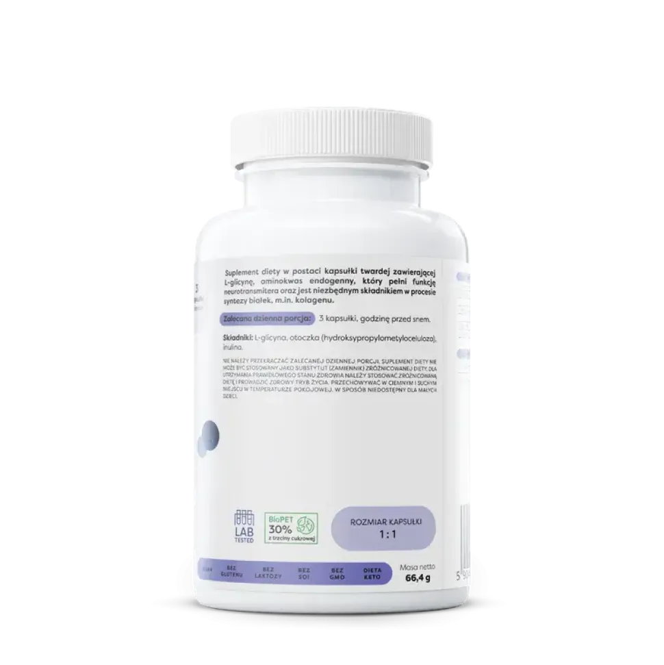 Osavi Glicyna 1000 mg, kapsułki twarde, 60 szt.