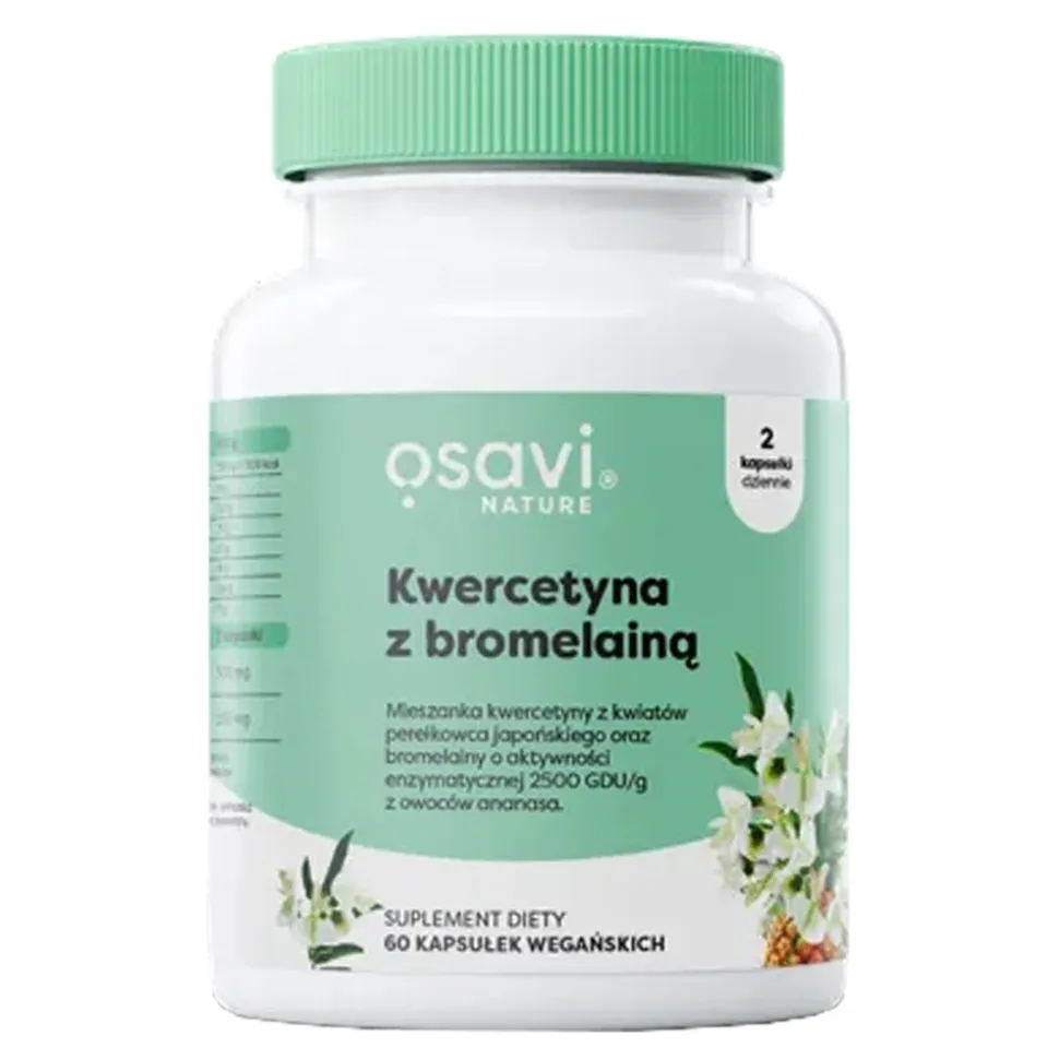 Osavi Kwercetyna z bromelainą, kapsułki twarde, 60 szt.