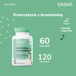 Osavi Kwercetyna z bromelainą, kapsułki twarde, 60 szt.