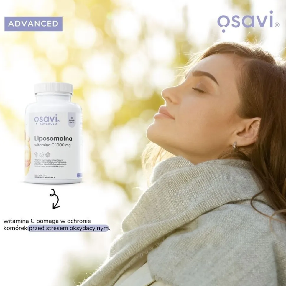 Osavi Liposomalna witamina C 1000 mg, kapsułki twarde, 60 szt.