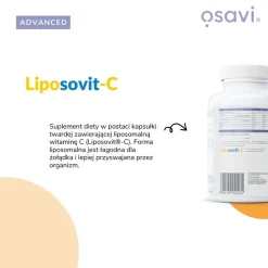 Osavi Liposomalna witamina C 1000 mg, kapsułki twarde, 60 szt.
