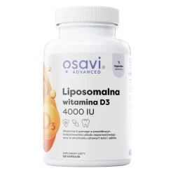 Osavi Liposomalna Witamina D3 4000 IU, kapsułki, 120 szt.