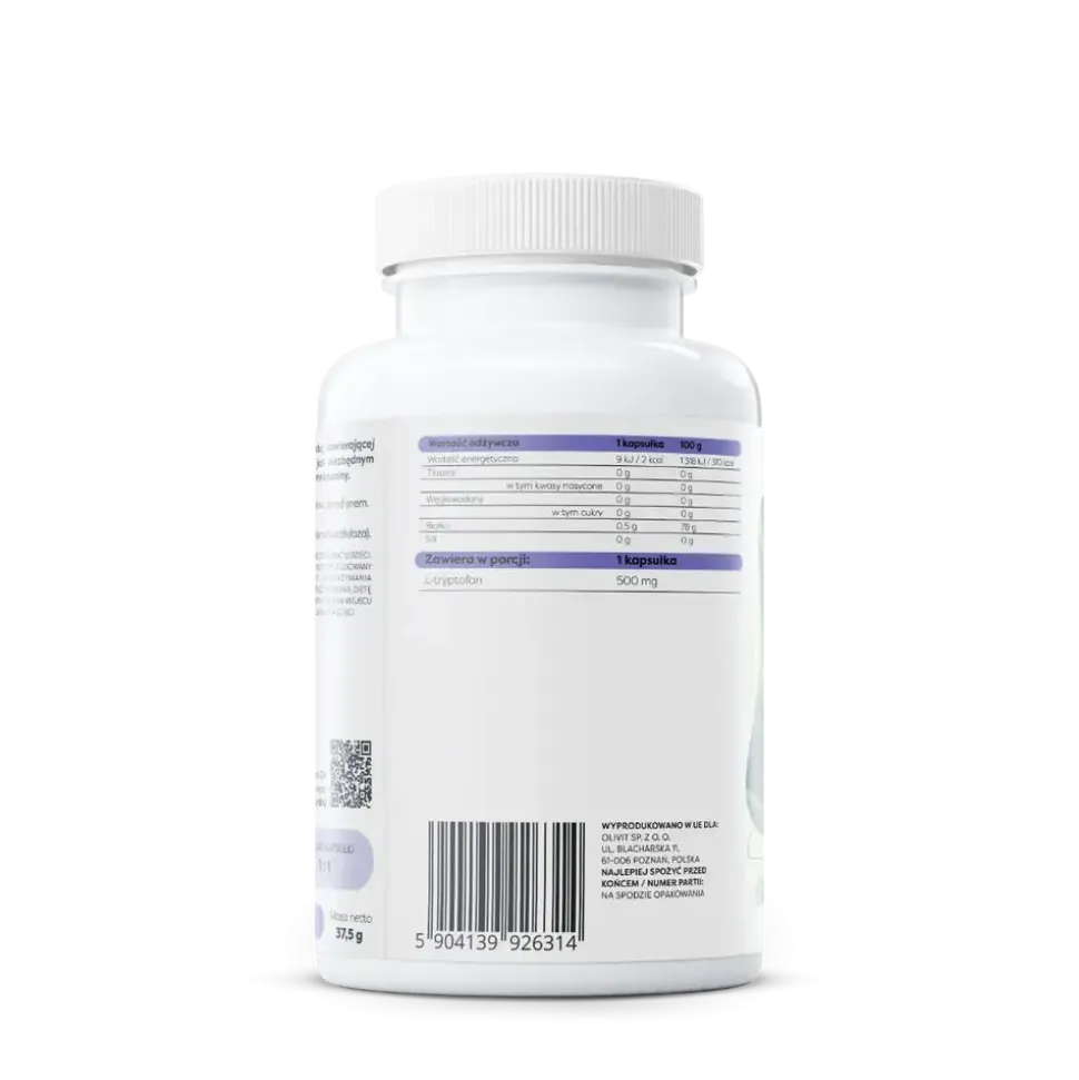 Osavi L-tryptofan 500 mg, kapsułki twarde, 60 szt.