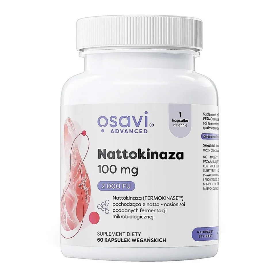 Osavi Nattokinaza 100 mg, kapsułki, 60 szt.