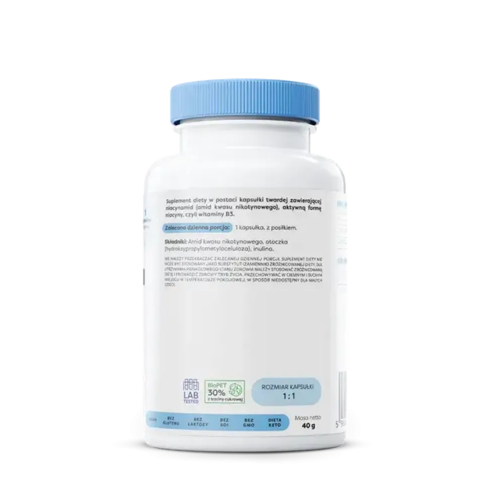 Osavi Niacynamid 500 mg, kapsułki twarde, 60 szt.