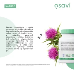 Osavi Ostropest plamisty, sylimaryna 100 mg, kapsułki, 120 szt.