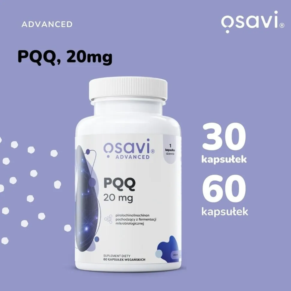 Osavi PQQ 20 mg, kapsułki, 60 szt.