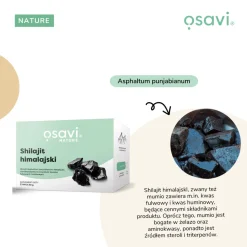 Osavi Shilajit Himalajski - żywica, proszek, 25 g