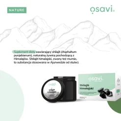 Osavi Shilajit Himalajski - żywica, proszek, 25 g