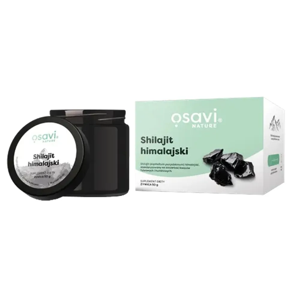 Osavi Shilajit Himalajski - żywica, proszek, 50 g