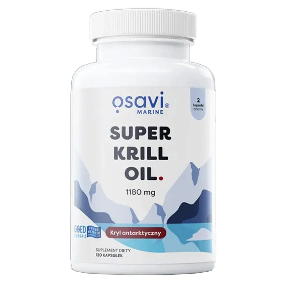 Osavi Super Krill Oil 1180 mg, kapsułki, 120 szt.