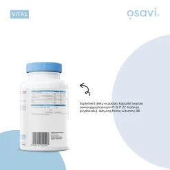 Osavi Witamina B6 P-5-P 30 mg, kapsułki twarde, 60 szt.