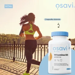 Osavi Witamina D3 4000 IU, kapsułki, 120 szt.