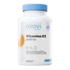 Osavi, Witamina D3 2000 IU, kapsułki, 120 szt.