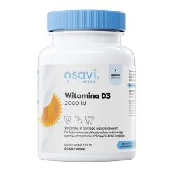 Osavi, Witamina D3 2000 IU, kapsułki, 60 szt.