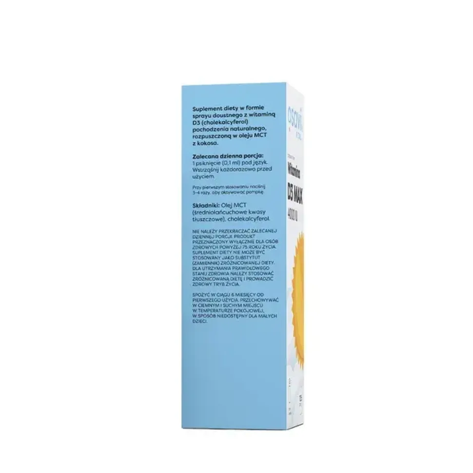 Osavi Witamina D3 MAX 4000 IU, spray doustny, 12,5 ml