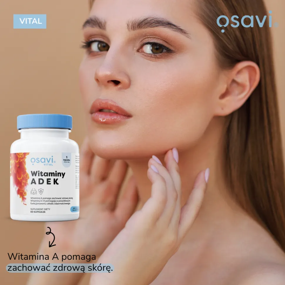 Osavi Witaminy ADEK, kapsułki, 60 szt.