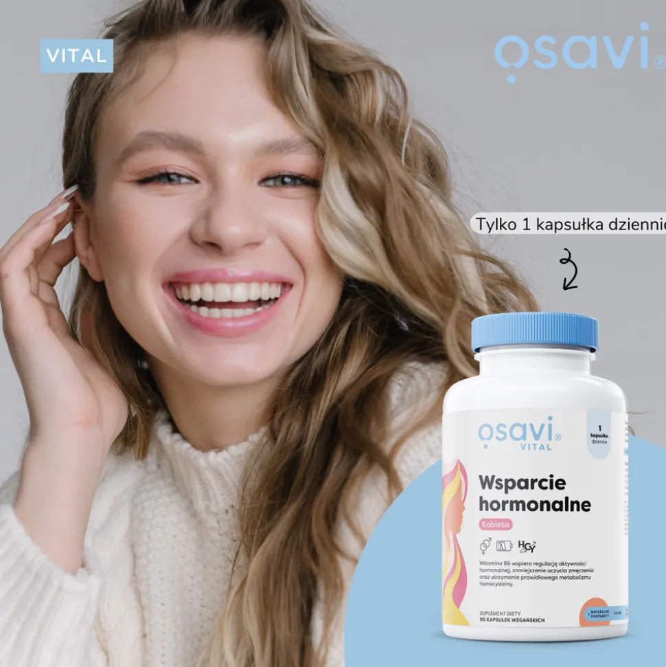 Osavi Wsparcie Hormonalne Kobieta, kapsułki, 30 szt.