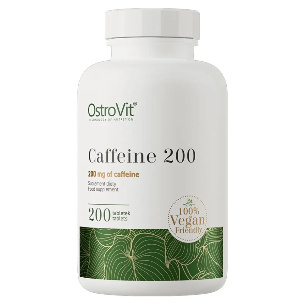 OstroVit Caffeine 200, tabletki, 200 szt.