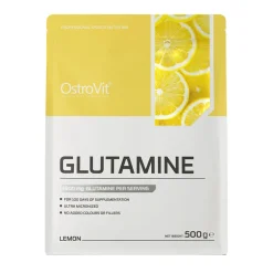 OstroVit Glutamine, smak cytrynowy, proszek, 500 g