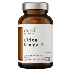 OstroVit Pharma Elite Omega 3, kapsułki miękkie, 30 szt.