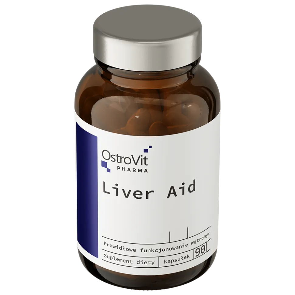 OstroVit Pharma Liver Aid, kapsułki, 90 szt.