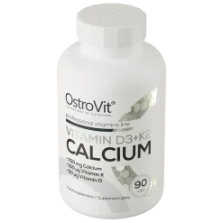 OstroVit Vitamin D3 + K2 Calcium, tabletki, 90 szt.