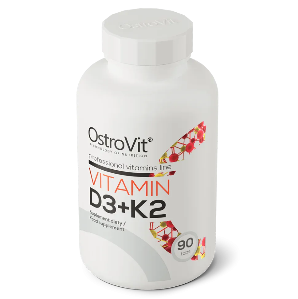 OstroVit Vitamin D3 + K2, tabletki, 90 szt.