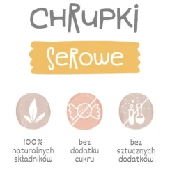 Otolandia Oto Chrupki, serowe, 80 g