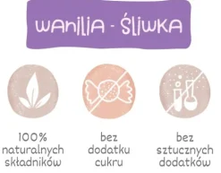 Otolandia Oto Chrupki wanilia-śliwka, 25 g