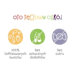 Otolandia Smaki Tęczy, liofilizowane owoce i warzywa, 10 szt. x 2 g