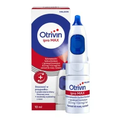 Otrivin Ipra Max, (0,5 mg + 0,6 mg)/ml, aerozol do nosa, 10 ml