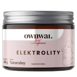 Ownwai Elektrolity, proszek, smak naturalny, 240 g