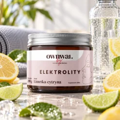 Ownwai Elektrolity, smak limetka i cytryna, proszek, 200 g