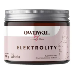 Ownwai Elektrolity, smak pomarańczowy, proszek, 200 g