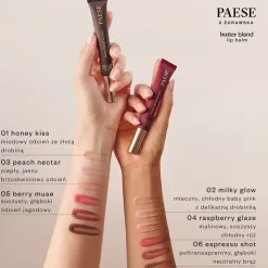Paese Butter Blend, masełkowy balsam do ust, 01 Honey Kiss, 9 ml