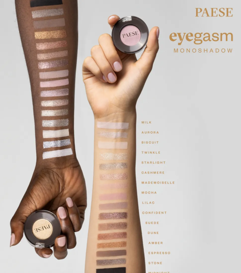 Paese Eyegasm, cień do powiek monoshadow, 05 starlight, 1,5 g