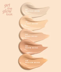 Paese Get The Glow Look, podkład rozświetlający, 4W Medium Beige, 30 ml