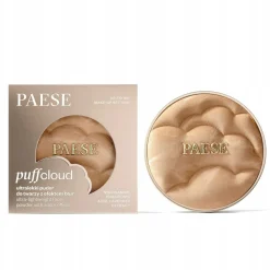 Paese Puff Cloud, ultralekki puder prasowany z efektem blur, 02N Nude, 4,2 g