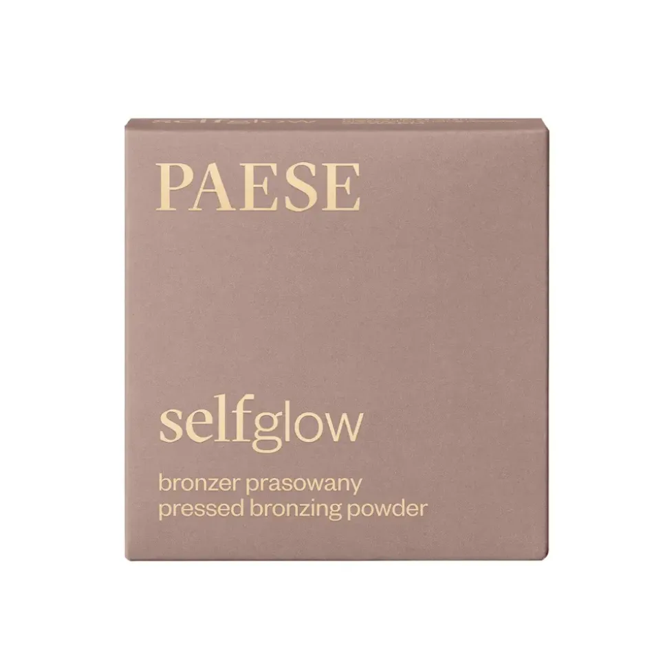 Paese Selfglow, bronzer prasowany, 02 warm, 10 g