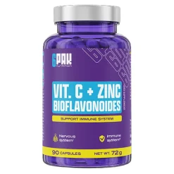 6PAK Nutrition Witamina C + Cynk i bioflawonoidy, kapsułki, 90 szt.
